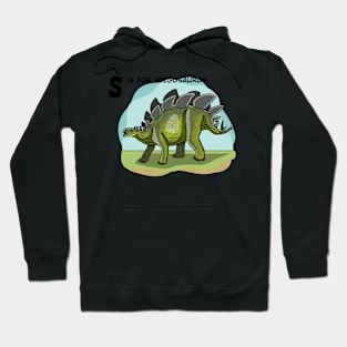 Stegosaurus dinosaur Hoodie